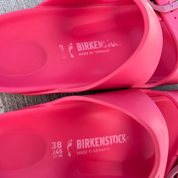 Birkenstock Arizona  EVA Sandals Coral Women's EUR 38 US 7 - Picture 7 of 8